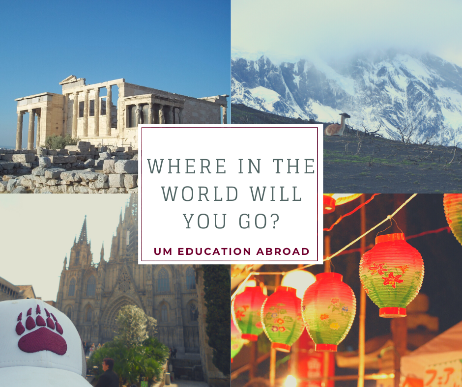 Homepage study abroad collage